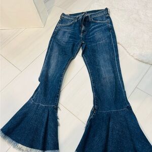 Citizens Of Humanity Flare Blue Jeans